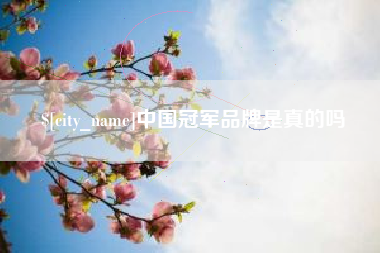 双鸭山中国冠军品牌是真的吗