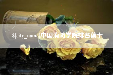 双鸭山中国消防学院排名前十