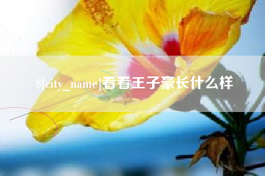 双鸭山看看王子豪长什么样