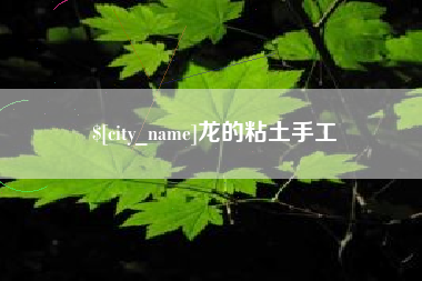 双鸭山龙的粘土手工