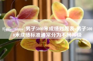 双鸭山男子5000米成绩对照表-男子5000米成绩标准通常分为不同等级