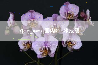 双鸭山国内5000米成绩