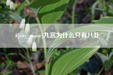 双鸭山九宫为什么只有八卦