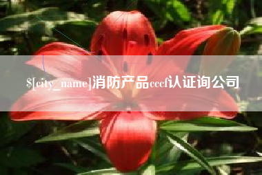 双鸭山消防产品cccf认证询公司