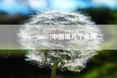 双鸭山中国第九个金牌