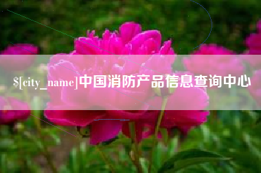 双鸭山中国消防产品信息查询中心