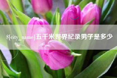 双鸭山五千米世界纪录男子是多少