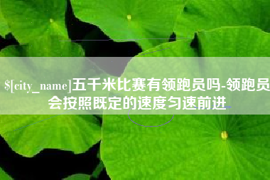 双鸭山五千米比赛有领跑员吗-领跑员会按照既定的速度匀速前进