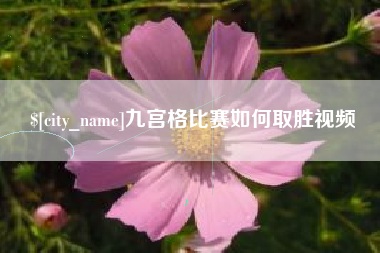 双鸭山九宫格比赛如何取胜视频
