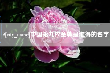 双鸭山中国第九枚金牌是谁得的名字